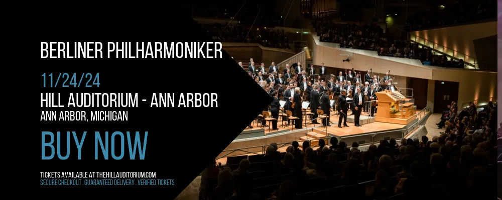 Berliner Philharmoniker at Hill Auditorium